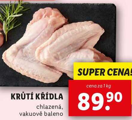 KRŮTÍ KŘÍDLA, cena za 1 kg 