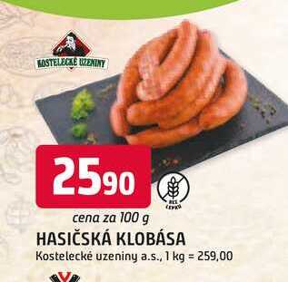 HASIČSKÁ KLOBÁSA 100g