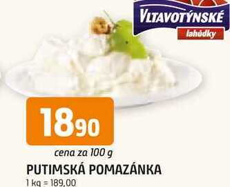 PUTIMSKÁ POMAZÁNKA 100 g