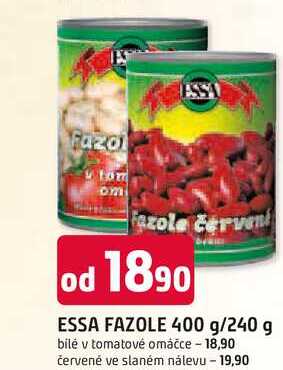 ESSA FAZOLE 400 g/240 g