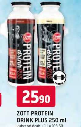 ZOTT PROTEIN DRINK PLUS 250 ml 