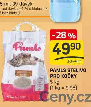 PAMLS STELIVO PRO KOČKY 5 kg 