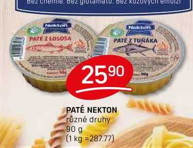 PATÉ NEKTON různé druhy 90 g 