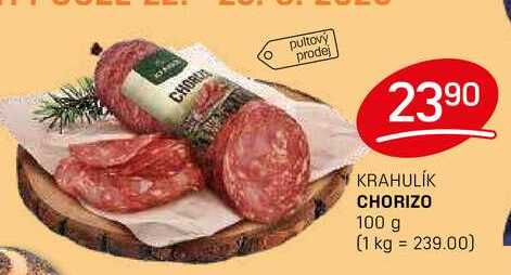 CHORIZO 100g