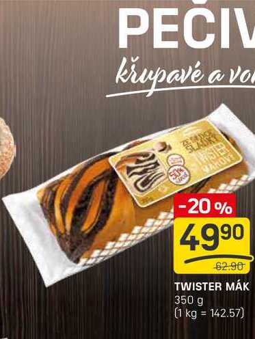 TWISTER MÁK 350 g 