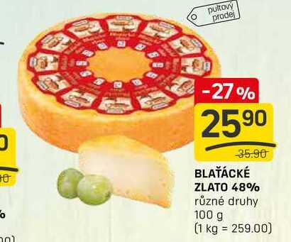 Blaťácké zlato 100g 