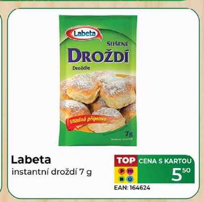Labeta instantní droždí 7 g