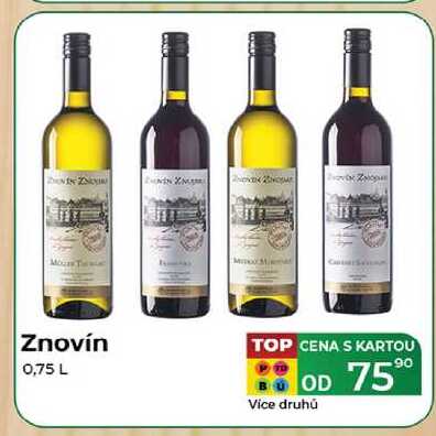 Znovín 0,75 L