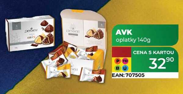 AVK oplatky 140g 