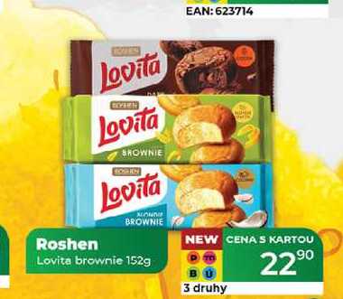 Roshen Lovita brownie 152g 