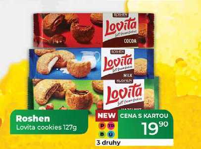 Roshen Lovita cookies 127g 