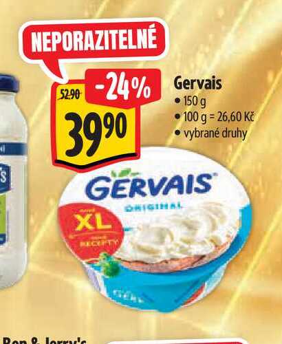   Gervais 150 g  