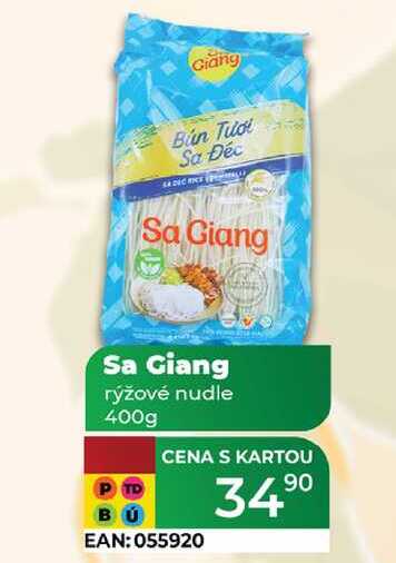 Sa Giang rýžové nudle 400g  