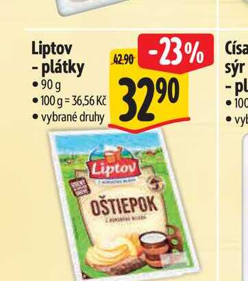 Liptov - plátky 90g  