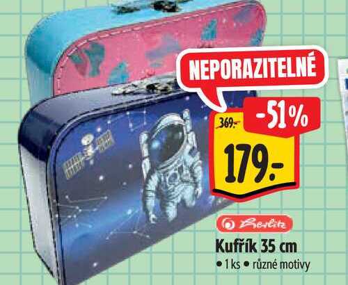   Kufřík 35 cm 1ks  