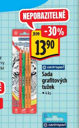   Sada grafitových tužek  4 ks 