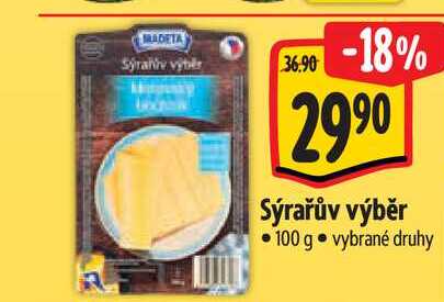   Sýrařův výběr 100 g  