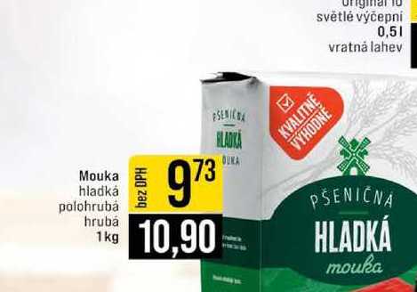 Mouka hladká polohrubá hrubá 1kg