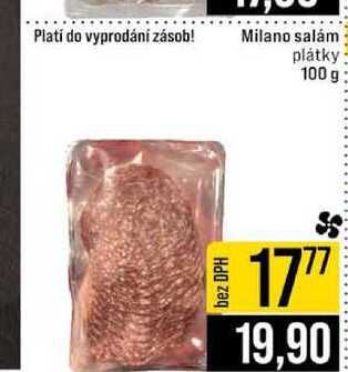 Milano salám plátky 100 g