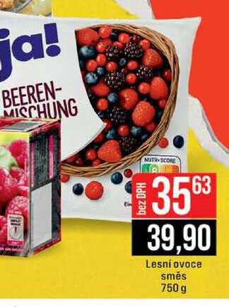 Lesní ovoce směs 750 g