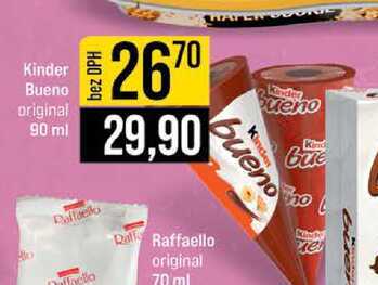 Kinder Bueno original 90 ml