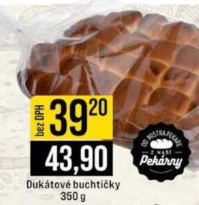 Dukátové buchtičky 350 g