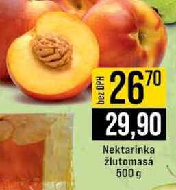 Nektarinka žlutomasá 500 g 