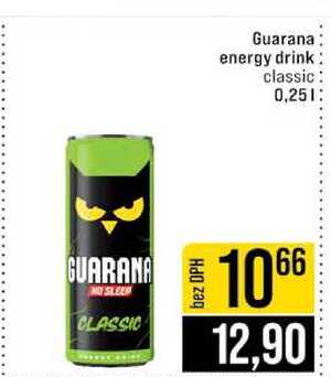 Guarana energy drink classic 0,25l