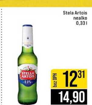 Stela Artois nealko 0,33l