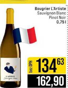 Bougrier L'Artiste Sauvignon Blanc Pinot Noir 0,75l
