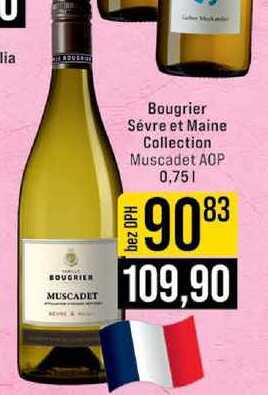 Bougrier Sévre et Maine Collection Muscadet AOP 0,75l