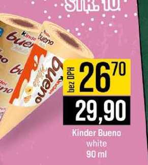 Kinder Bueno white 90 ml 