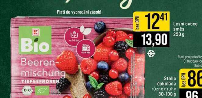 Lesní ovoce směs 250 g