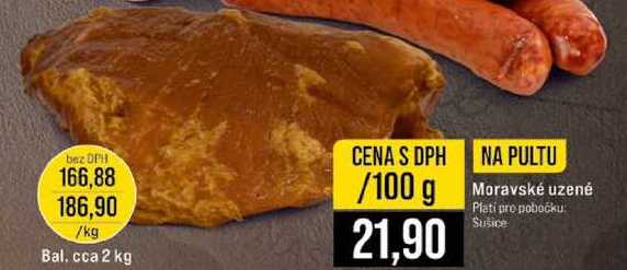 Moravské uzené 100g