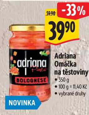 Adriana Omáčka na těstoviny, 350 g