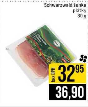 Schwarzwald šunka plátky 80 g 