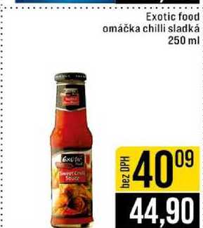 Exotic food omáčka chilli sladká 250 ml