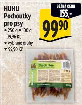 HUHU Pochoutky pro psy, 250 g