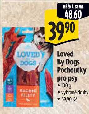 Loved By Dogs Pochoutky pro psy, 100 g
