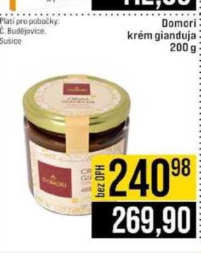 Domori krém gianduja 200 g