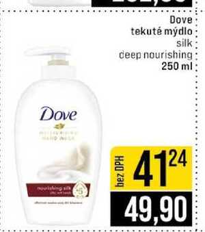 Dove tekuté mýdlo silk deep nourishing 250 ml