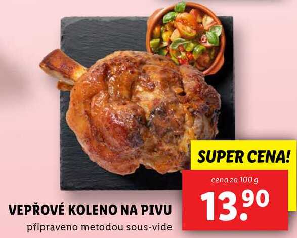 VEPŘOVÉ KOLENO NA PIVU, cena za 100 g 