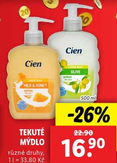 TEKUTÉ MÝDLO, 500 ml