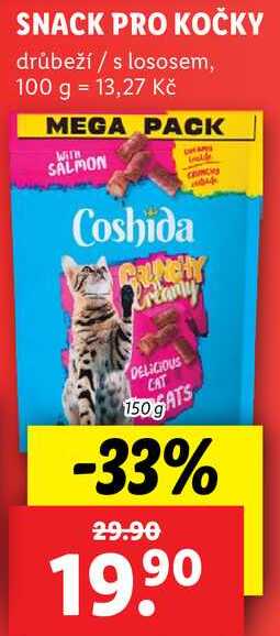 SNACK PRO KOČKY, 150 g