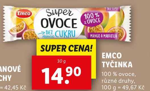 EMCO TYČINKA, 30 g