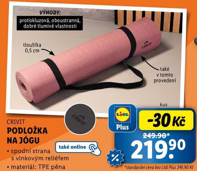 PODLOŽKA NA JÓGU