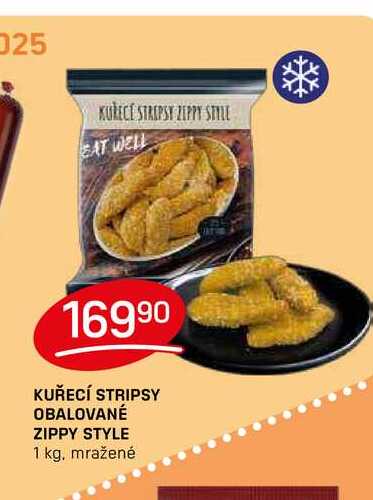 KUŘECÍ STRIPSY OBALOVANÉ ZIPPY STYLE 1 kg
