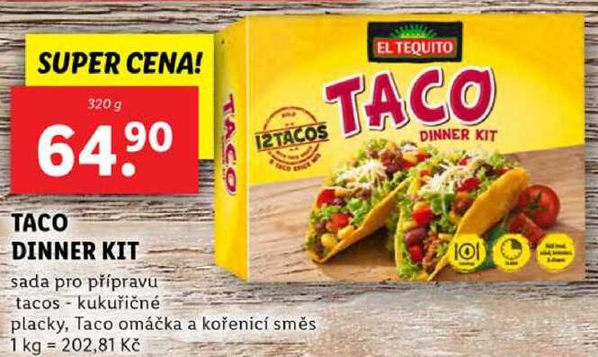 TACO DINNER KIT, 320 g