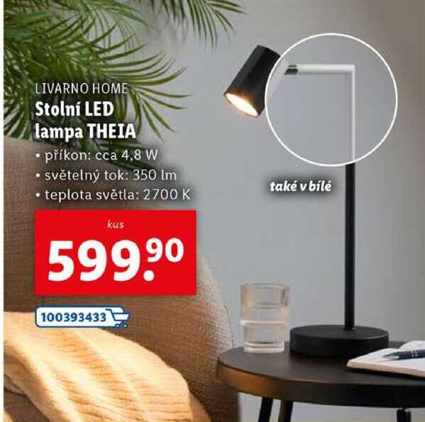 Stolní LED lampa THEIA 