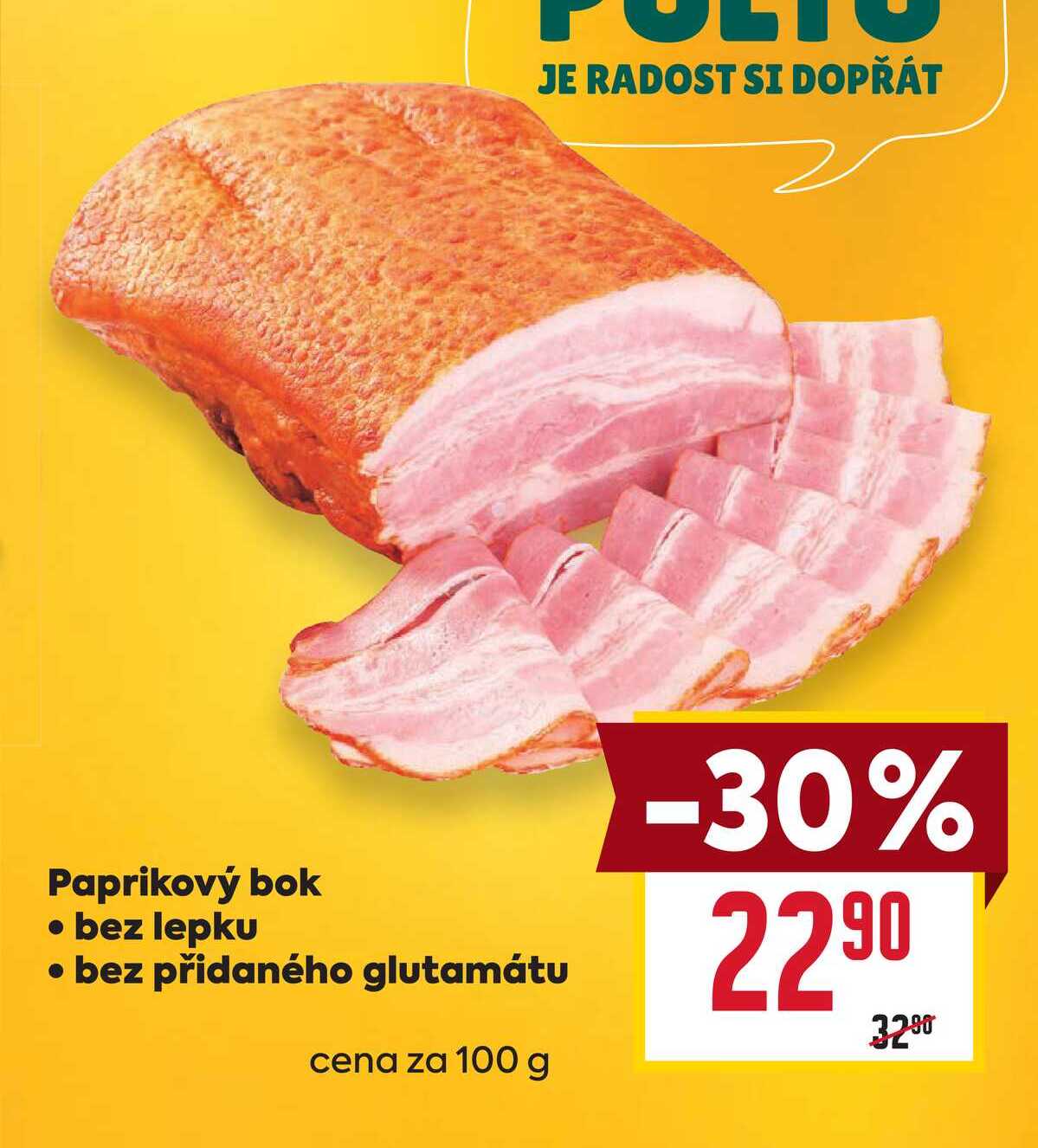 Paprikový bok bez lepku bez přidaného glutamátu cena za 100 g